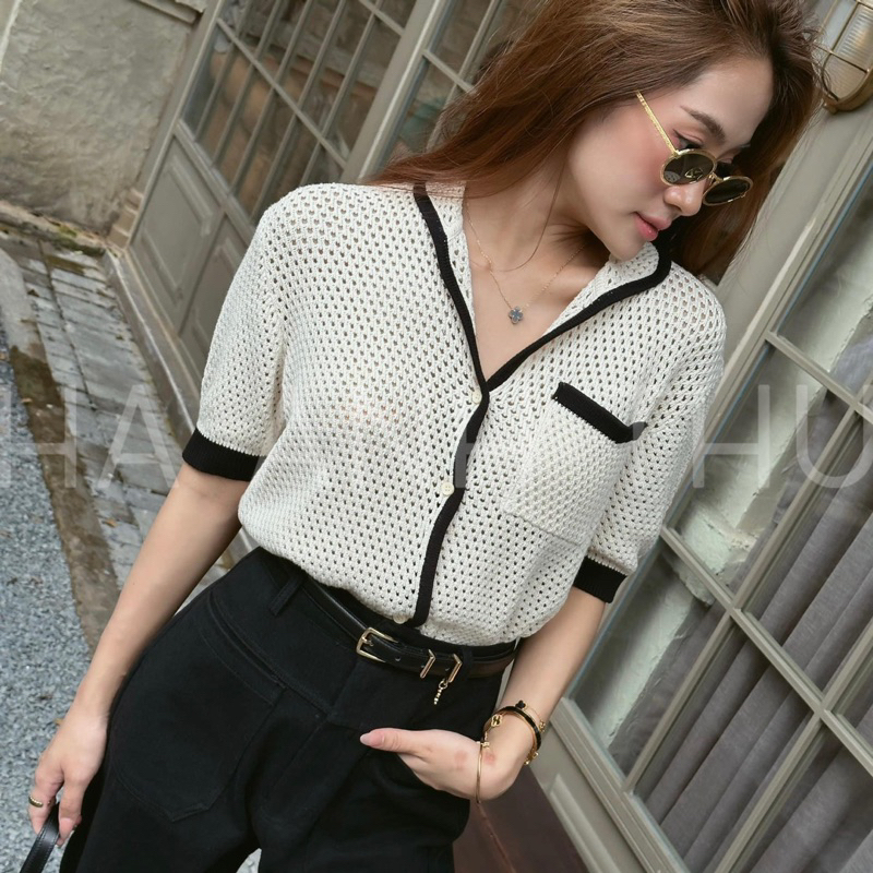 Áo Len Viền Thiết Kế Cao Cấp - Hàng Loại 1