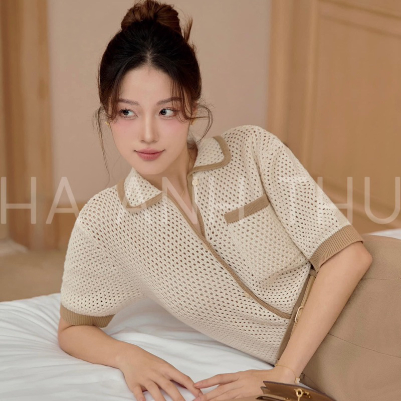 Áo Len Viền Thiết Kế Cao Cấp - Hàng Loại 1