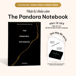 [SẢN PHẨM ĐỘC QUYỀN] Sổ Nhật Ký Thấu Cảm Pandora STAPLER, The Pandora Notebook, Sổ Tay Tương Tác Thực, Đối diện Nỗi buồn