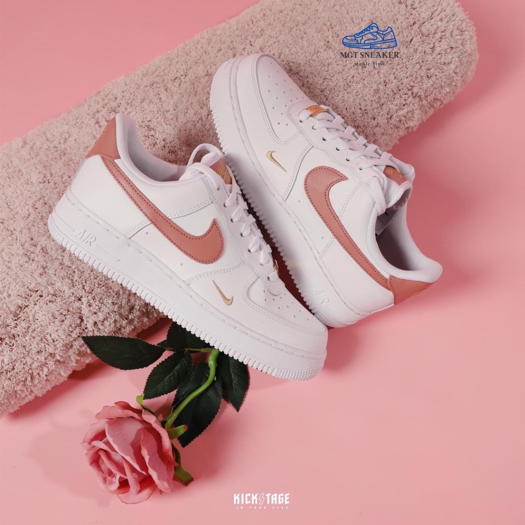 Giày AIR FORCE 1 FULL TRẮNG,MÓC HỒNG,MÓC NÂU,MÓC ĐEN full size nam nữ