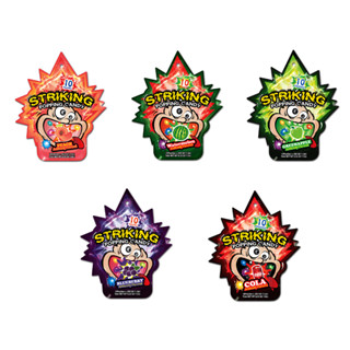 Kẹo nổ Striking Popping Candy 5 vị 15g Daiso Japan