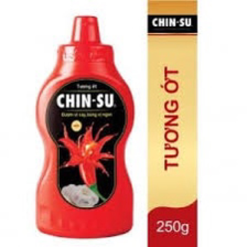 Chai tương ớt Chinsu 1kg,500g,250g
