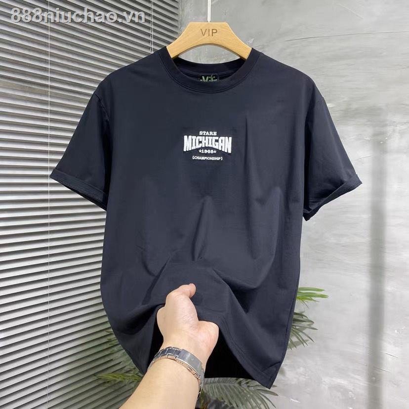 Áo Michigan chất cotton su form rộng