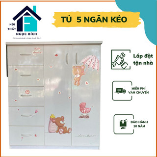 [RẺ NHẤT TOÀN QUỐC ] Tủ nhựa cho bé. Cao 1m25 rộng 1m05