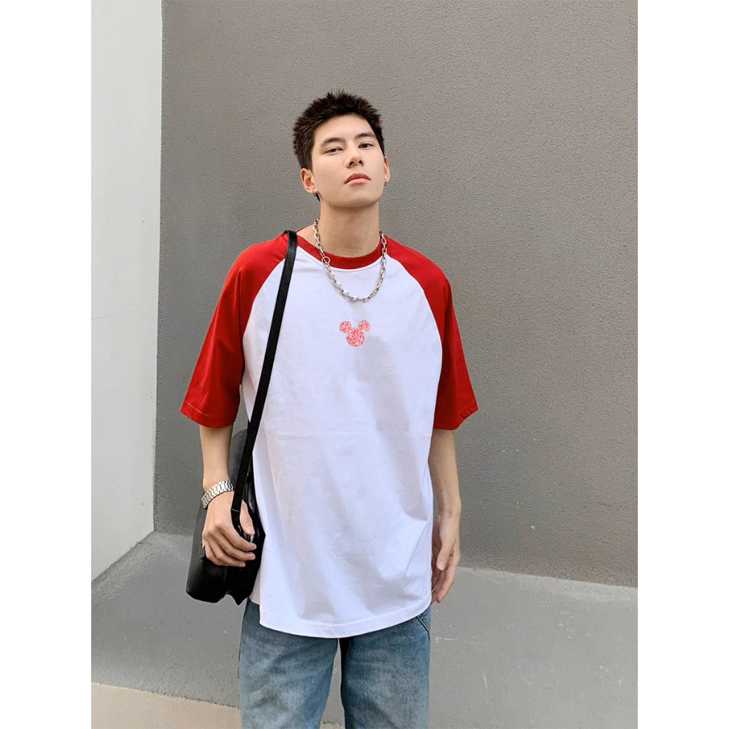 Áo Thun Raglan Nam Nữ Local Brand Unisex 4 Màu Vải Cotton Dáng Oversize Form Rộng Tay Lỡ KAT004