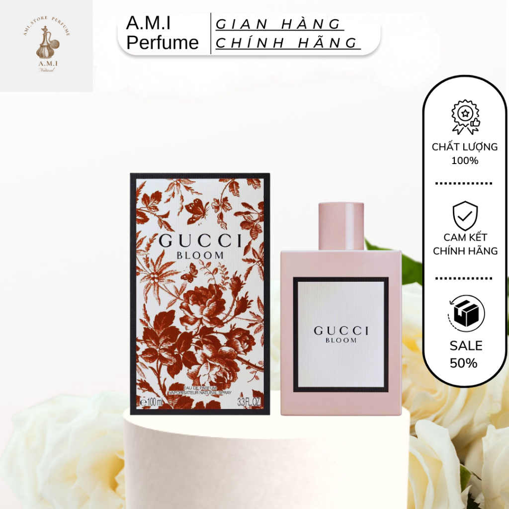 Nước hoa nam nữ cao cấp chính hãng 𝐆𝐮𝐜𝐜𝐢 𝐁𝐥𝐨𝐨𝐦 EDP For Wo.man, dầu thơm lâu hương thơm sang trọng , mùi sang t