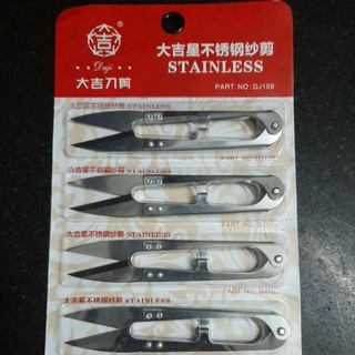 Kéo bấm chỉ bạc cán inox