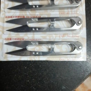 kéo bấm chỉ bạc cán inox