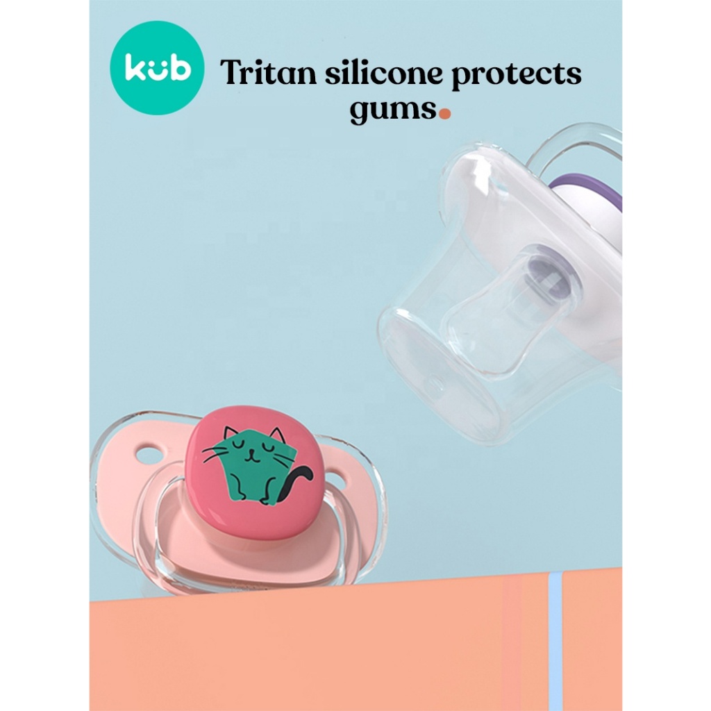 Gặm nướu silicone KUB không chứa BPA cấp thực phẩm dành cho bé