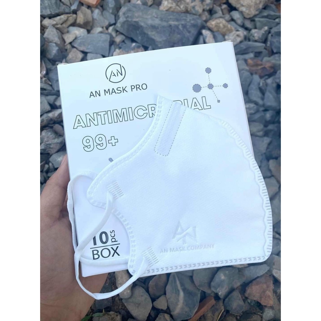 Set 50c Khẩu Trang N99 6D AN Mask Pro 5 lớp lọc kháng khuẩn công nghệ nano