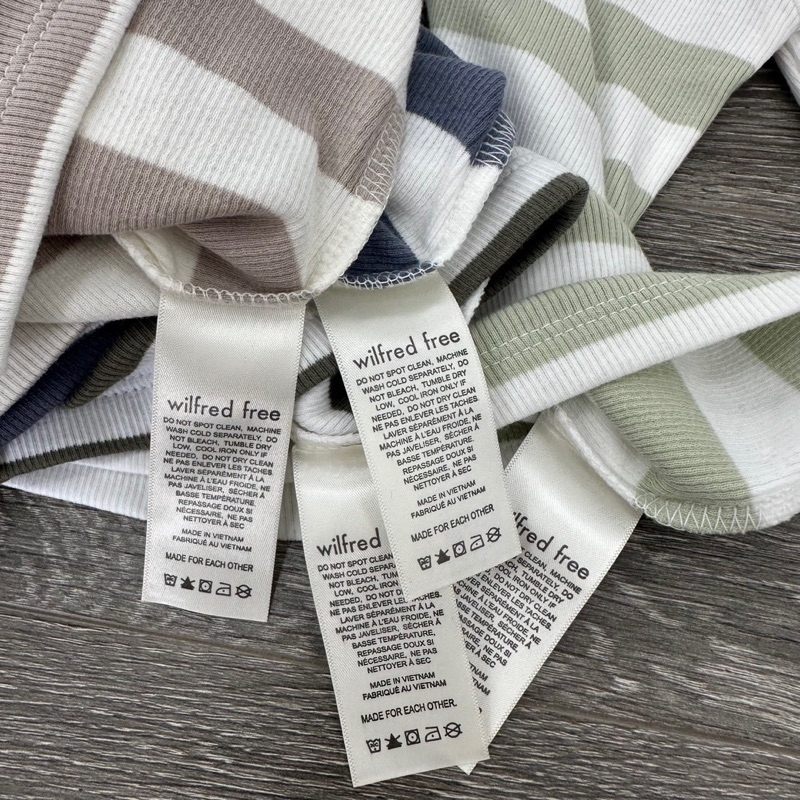 Áo kẻ hãng Wilfred Free