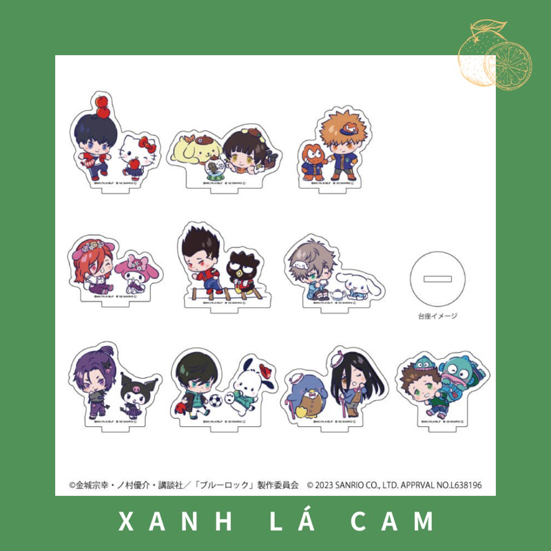 Pack random Standee Sanrio Blue Lock