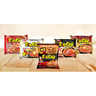 Mì Siukay Vị Hải Sản, Bò, Gà Cay Phô Mai, Phở Trộn Siukay Hải Sản