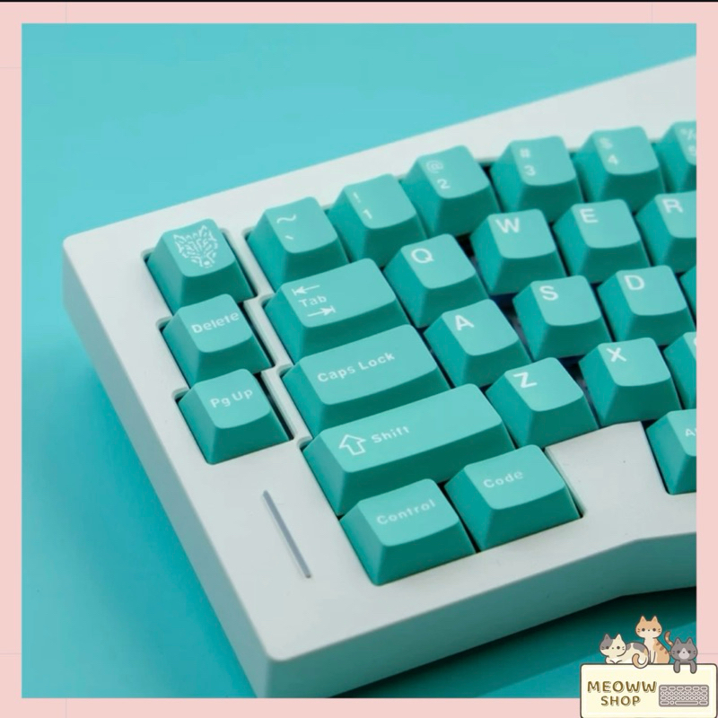 Keycap Aifei tiffany khuôn mới giá rẻ cho bàn phím cơ