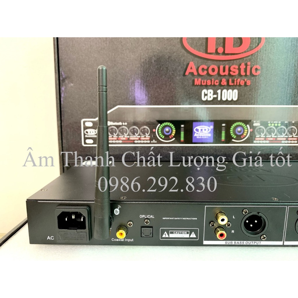 Nâng Tiếng CB 1000 Nâng Bass Căng,Treb Sáng. Chỉnh Nhạc Cực Hay Cho Bộ Dàn Âm Thanh Karaoke