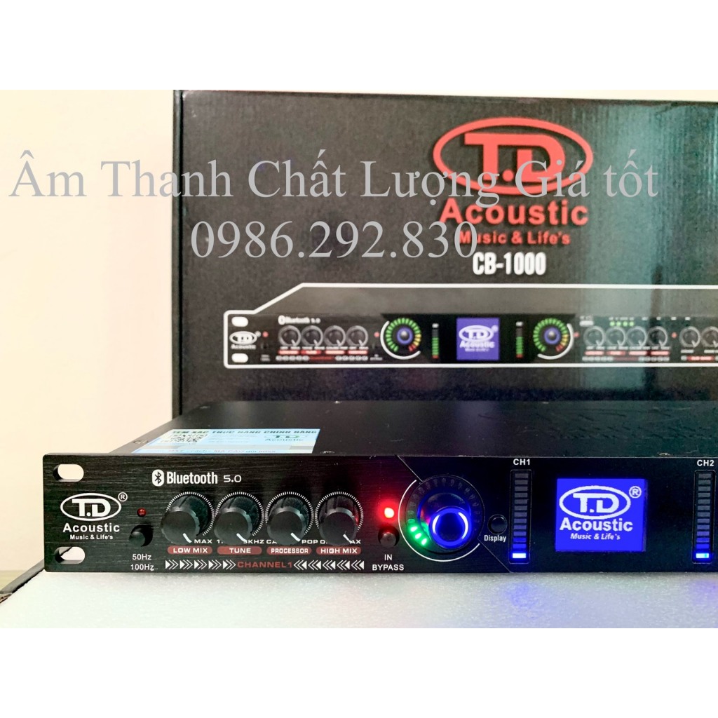 Nâng Tiếng CB 1000 Nâng Bass Căng,Treb Sáng. Chỉnh Nhạc Cực Hay Cho Bộ Dàn Âm Thanh Karaoke