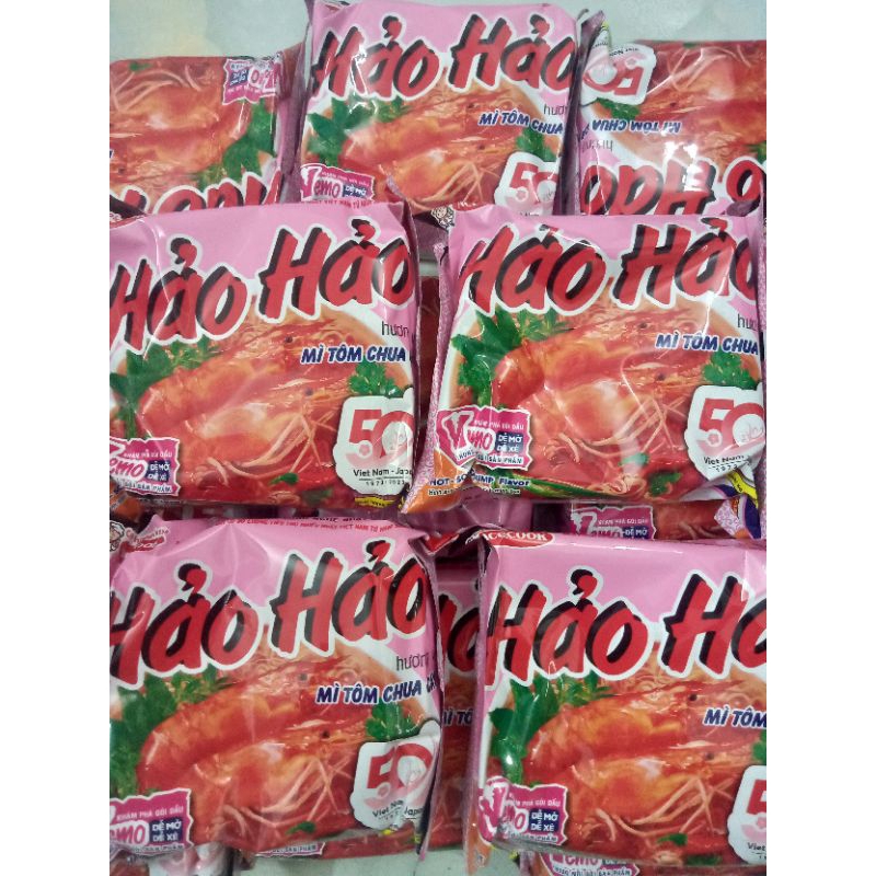Mỳ tôm hảo hảo chua cay combo 10gói