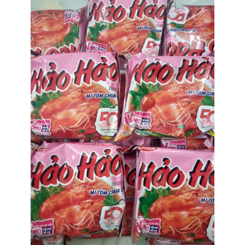 Mỳ tôm hảo hảo chua cay combo 10gói