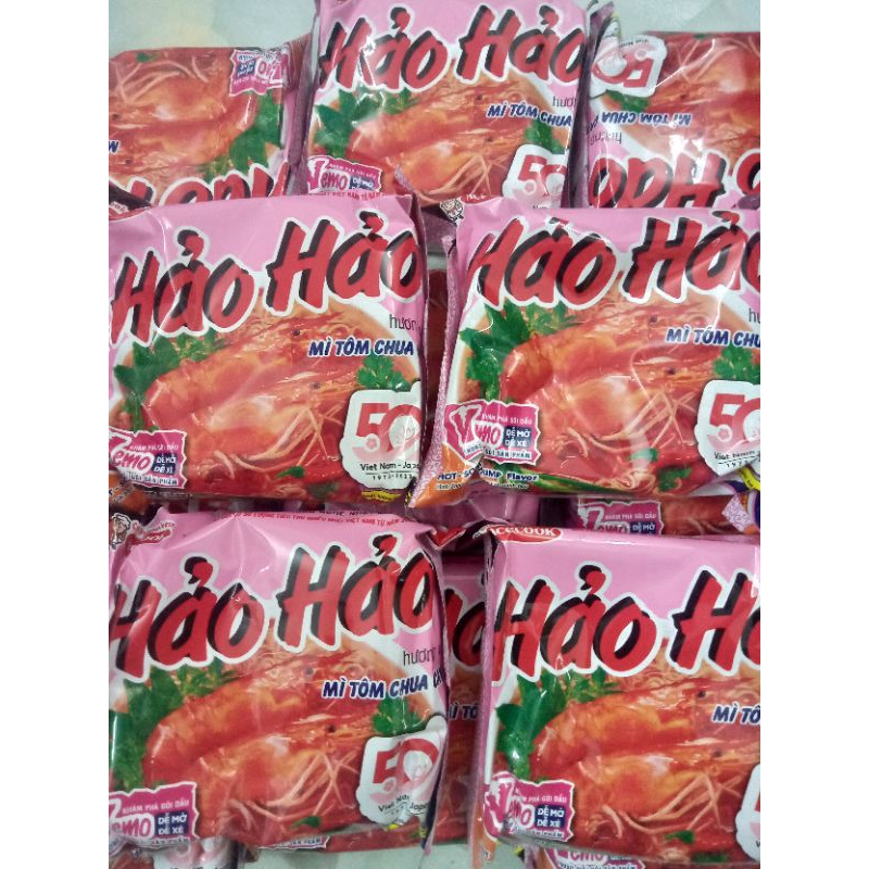 Mỳ tôm hảo hảo chua cay combo 10gói