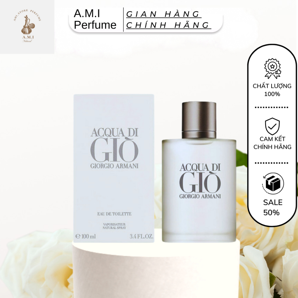 Nước Hoa Nam AQuaDi Giò Trắng EDP 100ml Nam tính lịch lãm, dầu thơm hương mát , thể thao , lôi cuốn , mạnh mẽ . lưu lâu