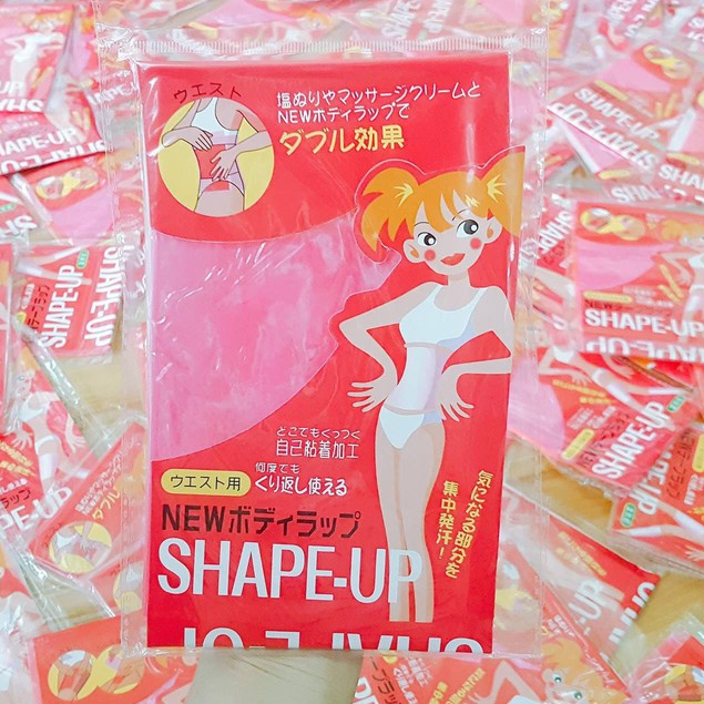 Miếng Nilon Quấn Bụng Giảm Mỡ Công Nghệ Nhật SHAPE-UP
