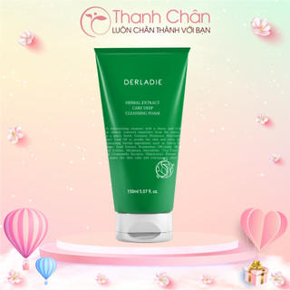 Sữa Rửa Mặt Tràm Trà Derladie Sạch Sâu, Kiềm Dầu Cho Da Mụn Derladie Herbal Extract Care Deep Cleansing Foam 150ml
