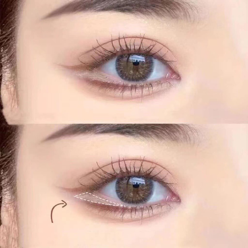 Chì kẻ mắt PINKCOCO bền màu lâu trôi khánh nước đầu chì mềm mịn