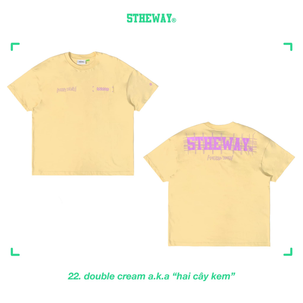 Áo Thun 5THEWAY Trong Bộ Sưu Tập Public Icon Với Thiết Kế Letter Drop Shoulder màu đen