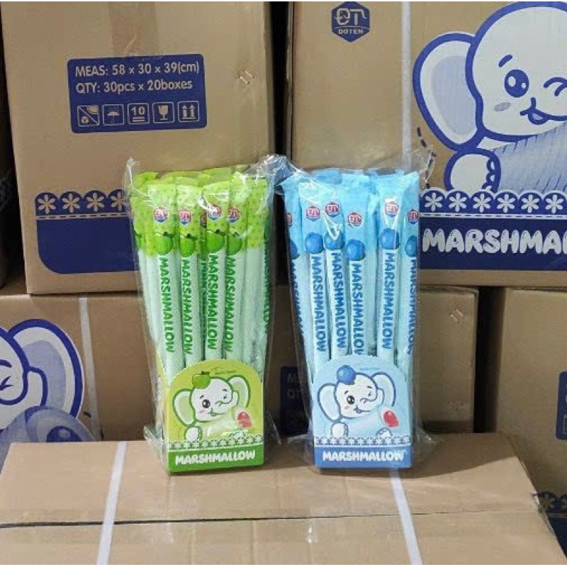 Sỉ túi 30 thanh kẹo dẻo bông mallmanow siêu ngon