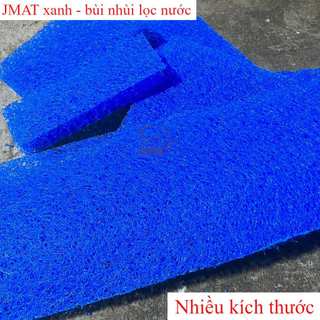 JMAT - Bùi nhùi xanh không keo Jmat dùng làm tấm lọc thô cho hệ thống lọc hồ cá cảnh kích thước 20 đến 30cm