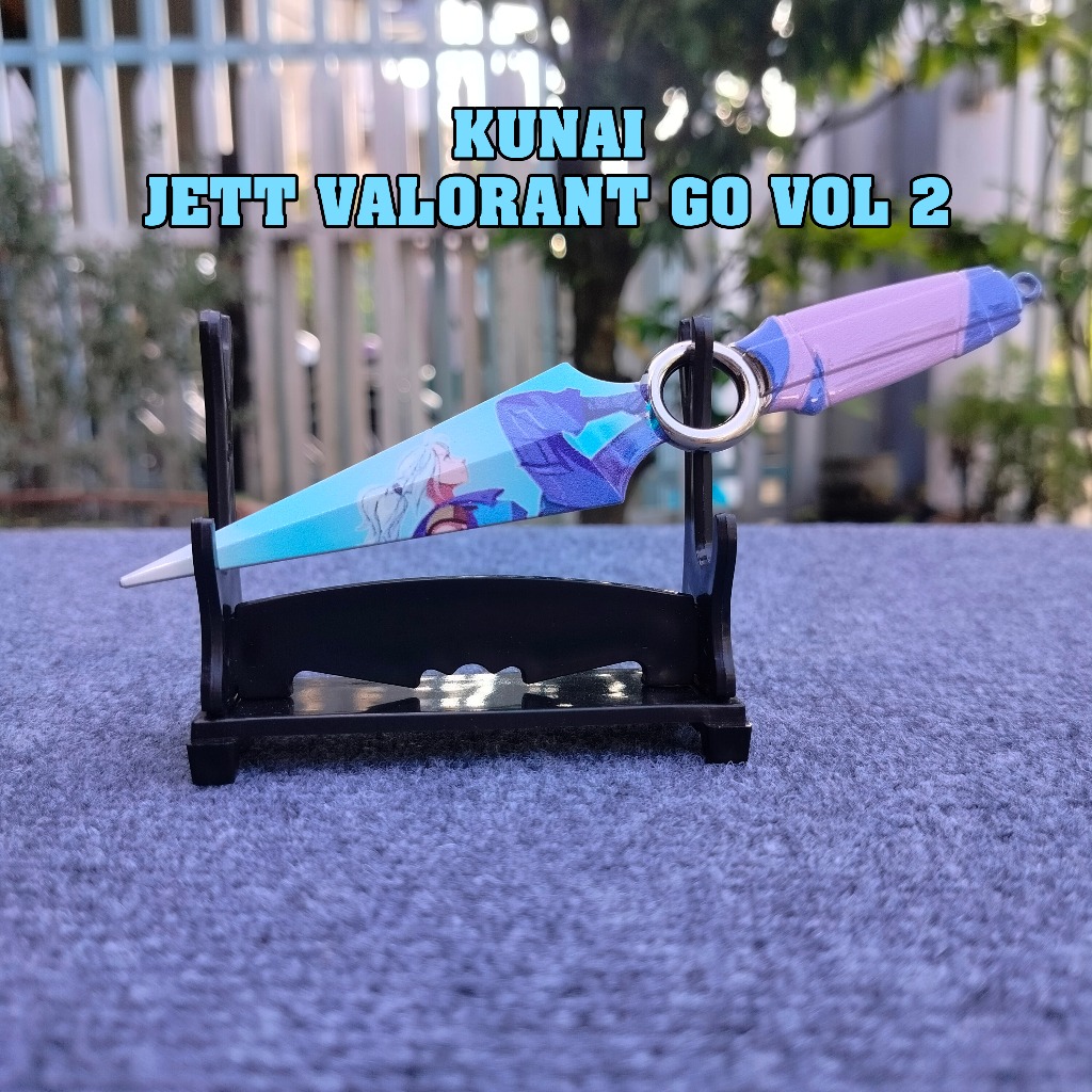 Cận chiến Jett Valorant GO!Vol2. Tặng Giá đỡ trưng bày cực chất