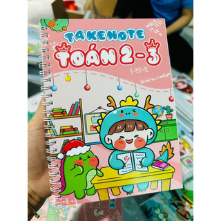 Sổ tay công thức Takenote toán 2+3