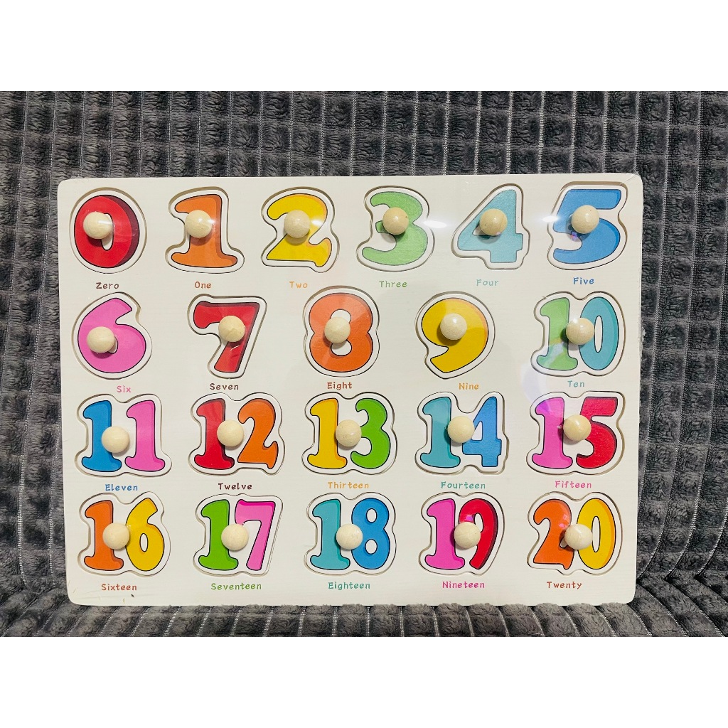 Bảng núm gỗ ghép hình nhiều chủ đề cho bé , đồ chơi ghép hình bằng gỗ thông minh, đồ chơi Montessori thông minh cho bé