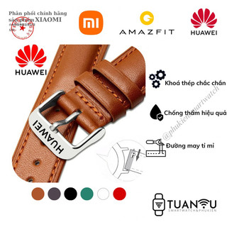 DÂY ĐEO ĐỒNG HỒ THÔNG MINH_Dây da đồng hồ thông minh HUAWEI GT/GT2/GT3