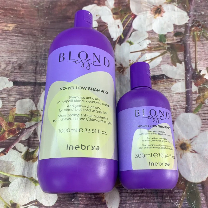 Dầu gội cho tóc bạch kim Inebrya Ice Cream No-Yellow Shampoo 300ml