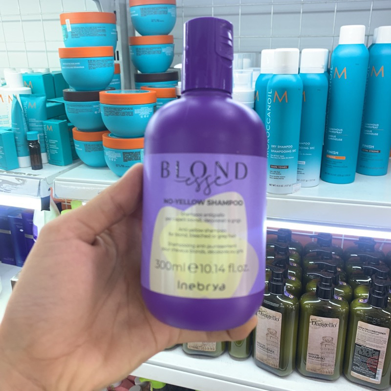 Dầu gội cho tóc bạch kim Inebrya Ice Cream No-Yellow Shampoo 300ml