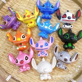 Tô Tượng Thạch Cao Các Nhân Vật Hoạt Hình size Bé - 2D  - Tượng Tô Màu Cho Bé - Bảo Bình Decor