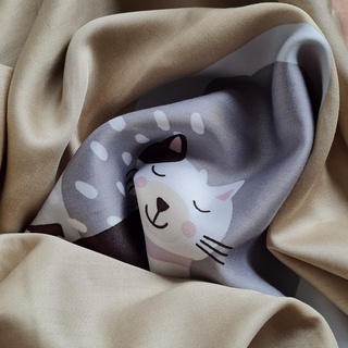 Vải lụa Tencel LAMIDO mẫu cute mềm mịn chuyên dùng may chăn ga gối giá sỉ