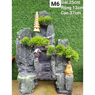 Hòn non bộ mini - Núi đá bể cá