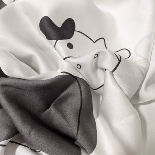 Vải lụa Tencel LAMIDO mẫu cute mềm mịn chuyên dùng may chăn ga gối giá sỉ