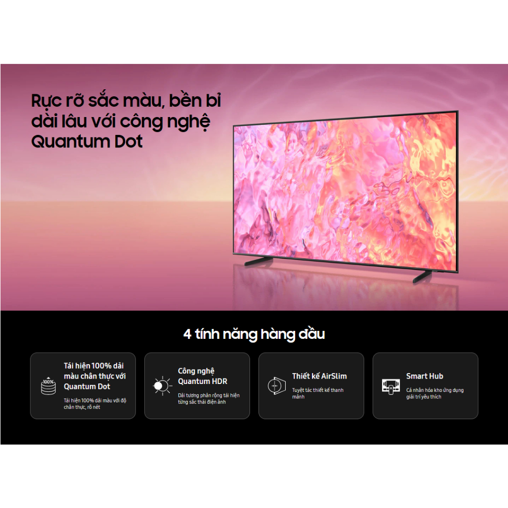 TV Samsung QLED 4K QE1C  - 50QE1C | 55QE1C