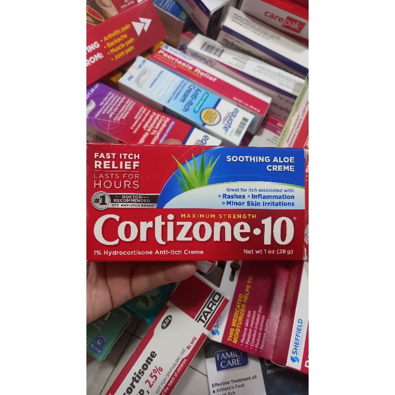 Kem bôi Cortizone-10 của MỸ:  24Hr Moisturizing Itch Relief