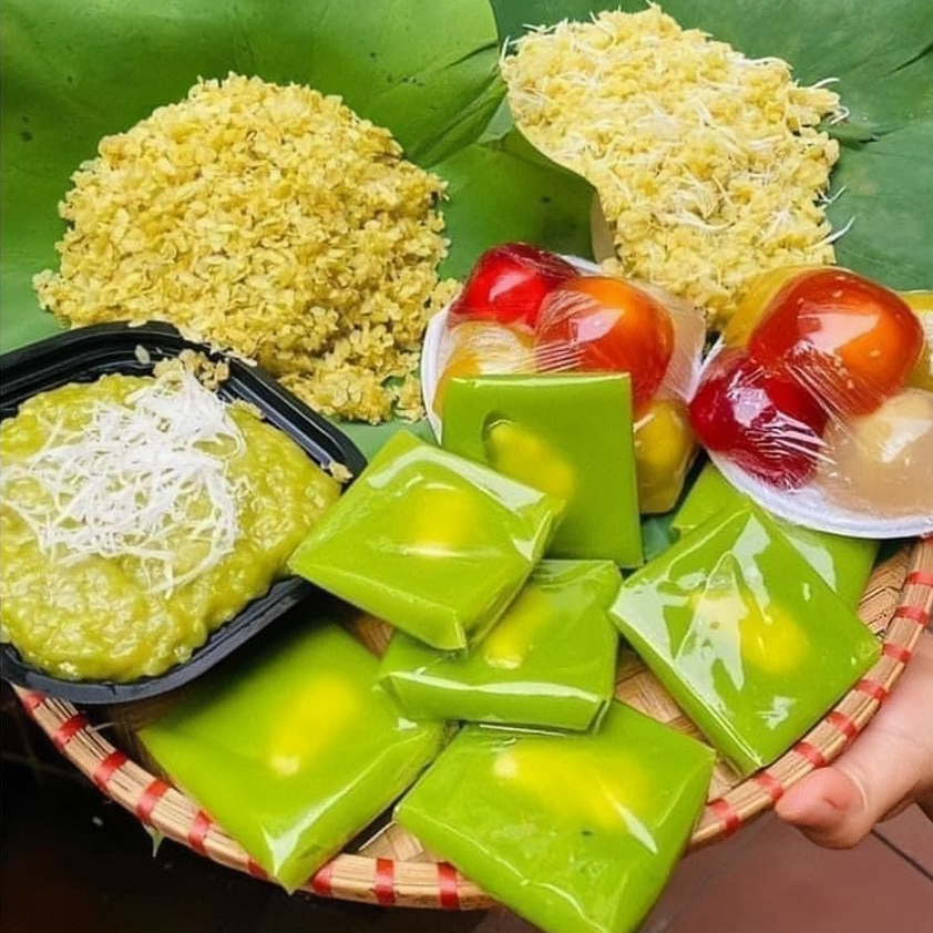 Bánh cốm đặc sản Hà Nội, Bánh cốm truyền thống Hàng Than