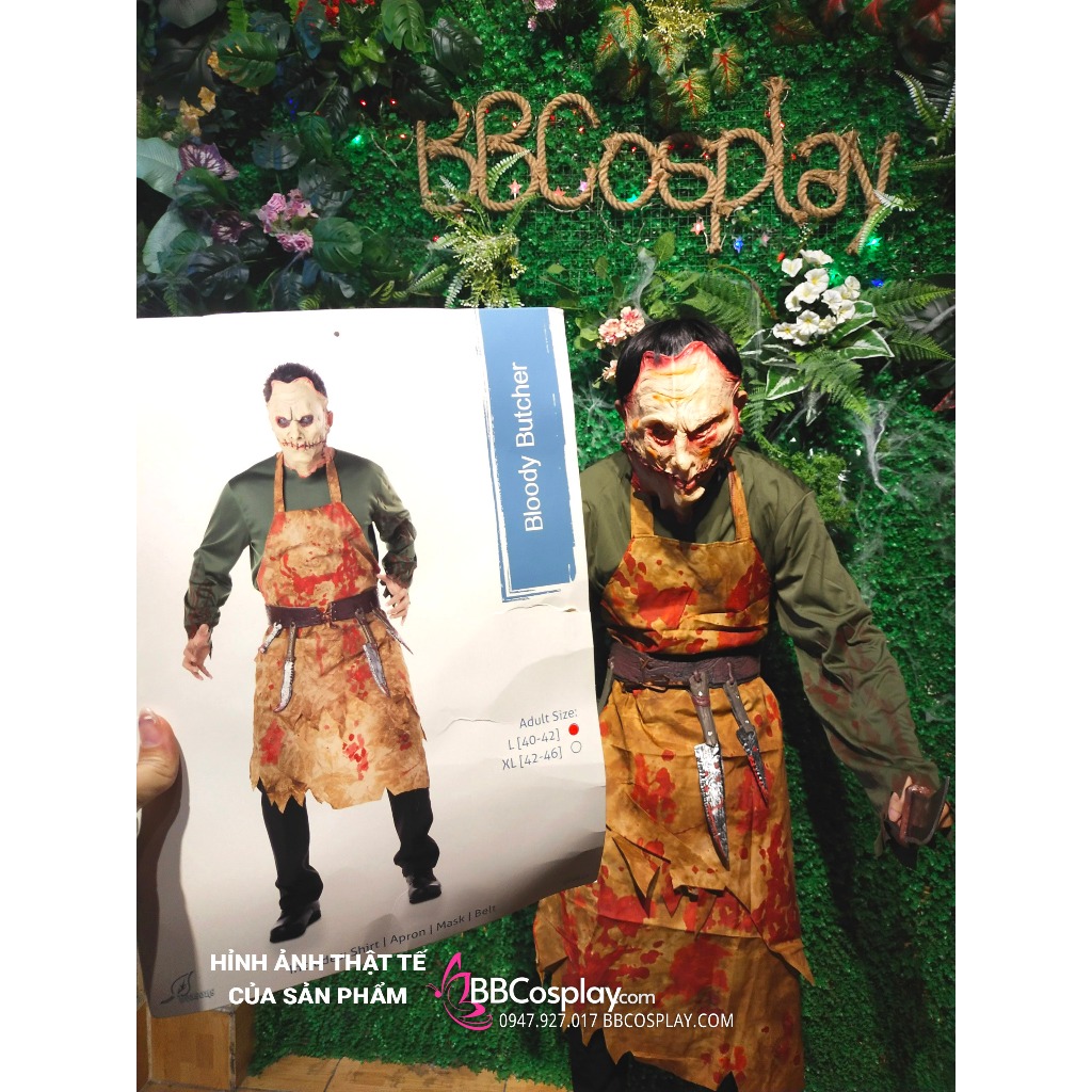 Trang Phục Đồ Tể Kinh Dị Hollywood  Halloween - 15316