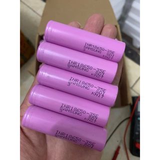 Pin 18650 samsung 35e dung lượng 3100mah - 3.7v xả 20a tháo khối