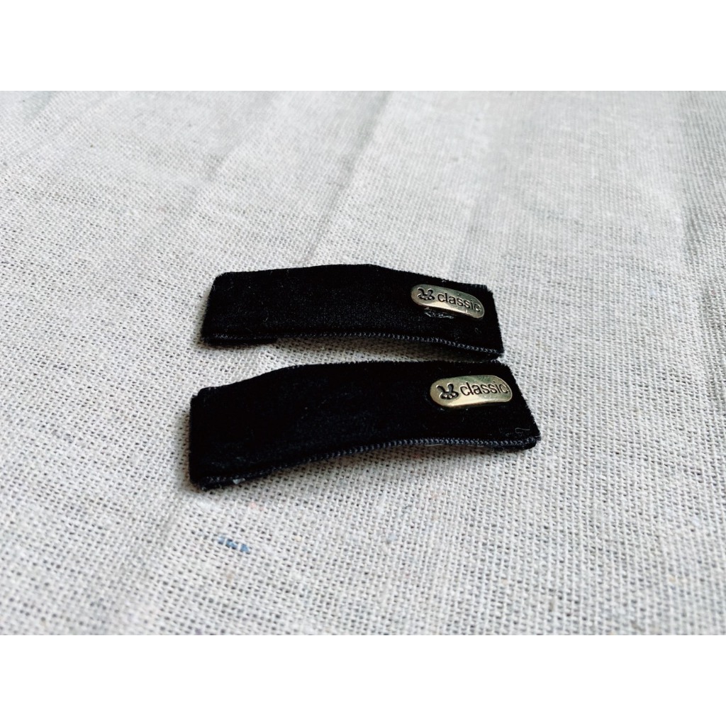 Cặp tóc nhung đen phong cách Retro cho nữ