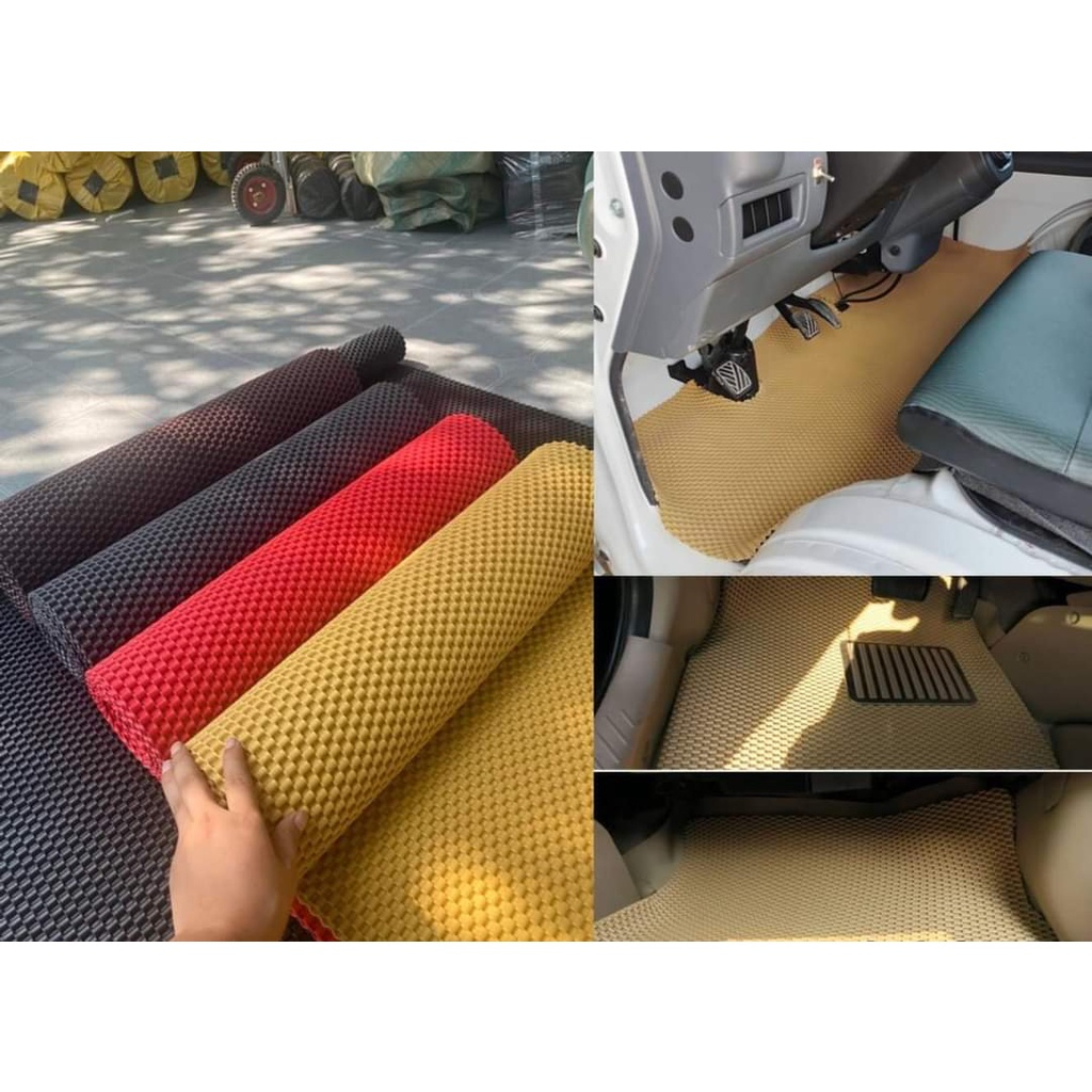Thảm lót sàn cao su loại 1 cho xe ô tô 4-5-7 chỗ bằng cao su cao cấp không thấm nước và bền