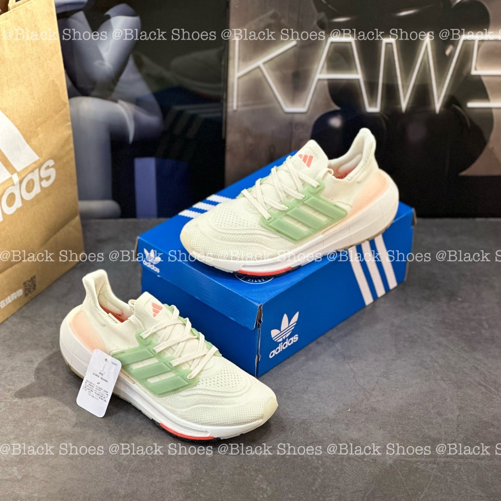 Giày Thể Thao Chạy Bộ Nam Nữ Adidas Ultraboost Light Nondyed Linen Green,Giày Sneaker Chạy Bộ UB Xanh Cốm
