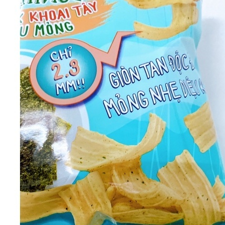 SNACK TATER VỊ TẢO BIỂN_KK0310