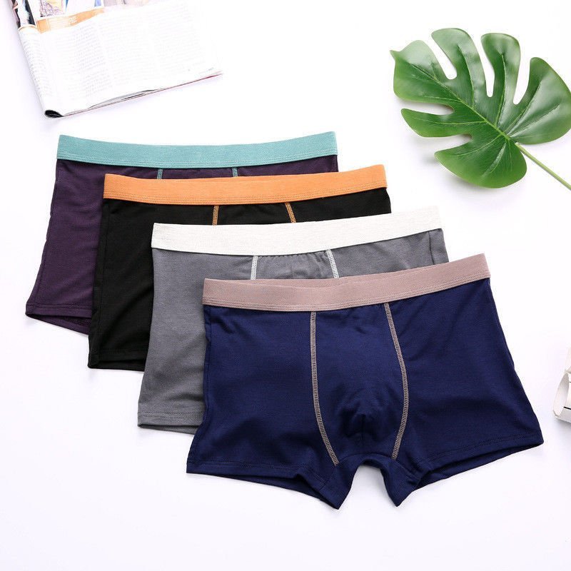 Combo 3 Quần lót nam sịp đùi big size cho người to béo mập size lớn cotton cao cấp thoáng khí từ 80 đến 145 kg